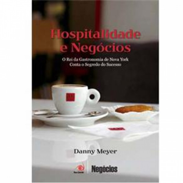 Capa de Hospitalidade e negócios - Danny Meyer