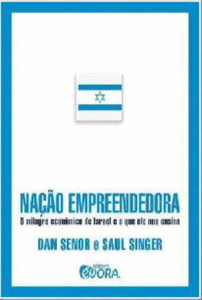 Capa de Nacão empreendedora - Dan Senor e Saul Singer