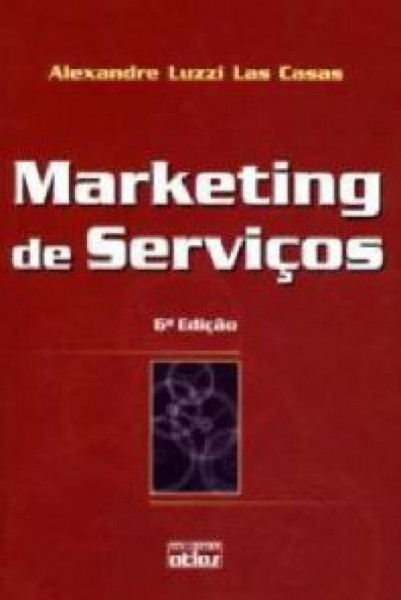 Capa de Marketing de Serviços - Alexandre Luzzi Las Casas