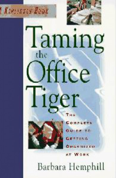Capa de Taming the Office Tiger - Barbara Hemphill