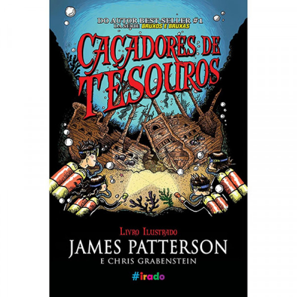 Capa de Caçadores de tesouros - James Patterson; Chris Grabenstein