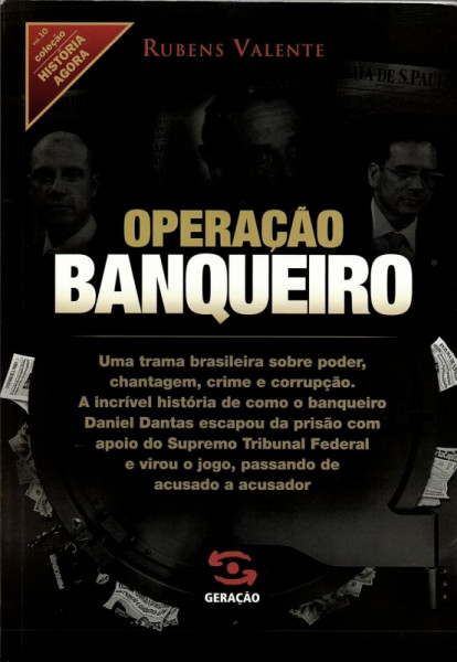 Capa de Operação Banqueiro - Rubens Valente