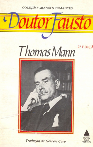 Capa de Doutor Fausto - Thomas Mann