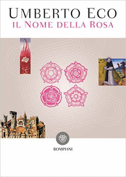 Capa de Il nome della rosa - Umberto Eco