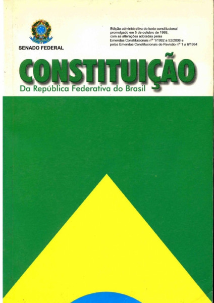 Capa de CONSTITUIÇÃO - 