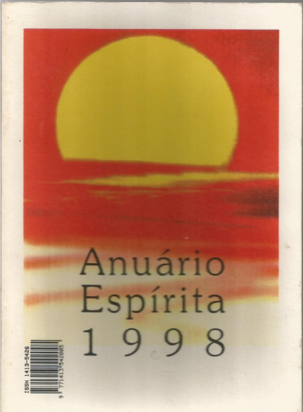 Capa de Anuário espírita 1998 - Salvador Gentile