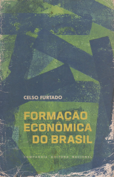 Capa de Formação econômica do Brasil - Celso Furtado