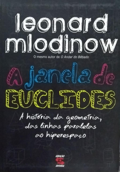 Capa de A Janela de Euclides - Leonard Mlodinow