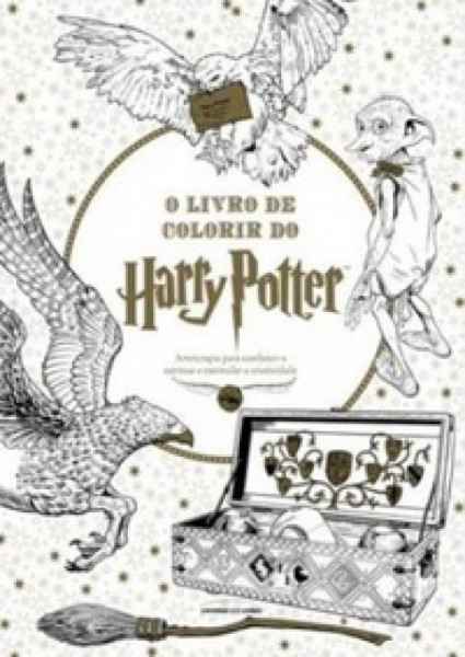 Capa de O livro de colorir do Harry Potter - Mario Cesar M. Massa de Campos