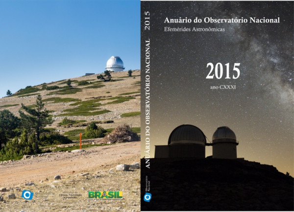 Capa de Anuario ON 2015 - ON, MCTI