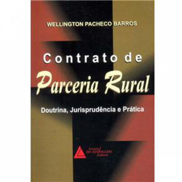 Capa de Contrato de parceria rural - Wellington Pacheco Barros