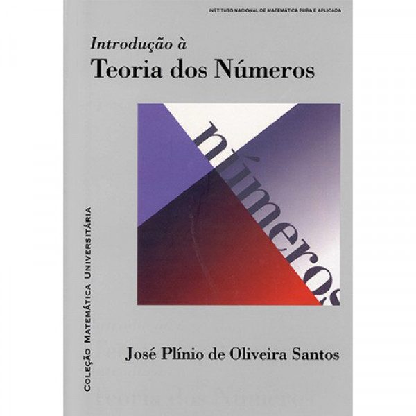 Capa de Introdução à Teoria do Números - José Plínio de Oliveira Santos