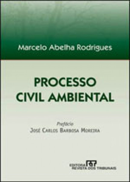Capa de Processo civil ambiental - Marcelo Abelha Rodrigues