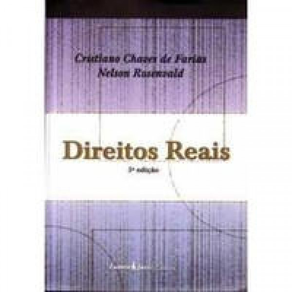 Capa de Direitos Reais - Cristiano Chaves de Farias, Nelson Rosenvald
