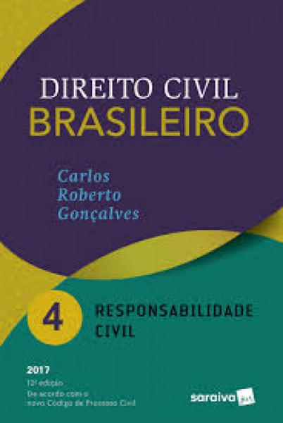 Capa de Direito civil brasileiro volume IV - Carlos Roberto Gonçalves