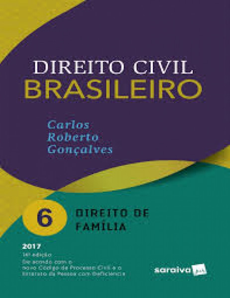 Capa de Direito civil brasileiro volume VI - Carlos Roberto Gonçalves