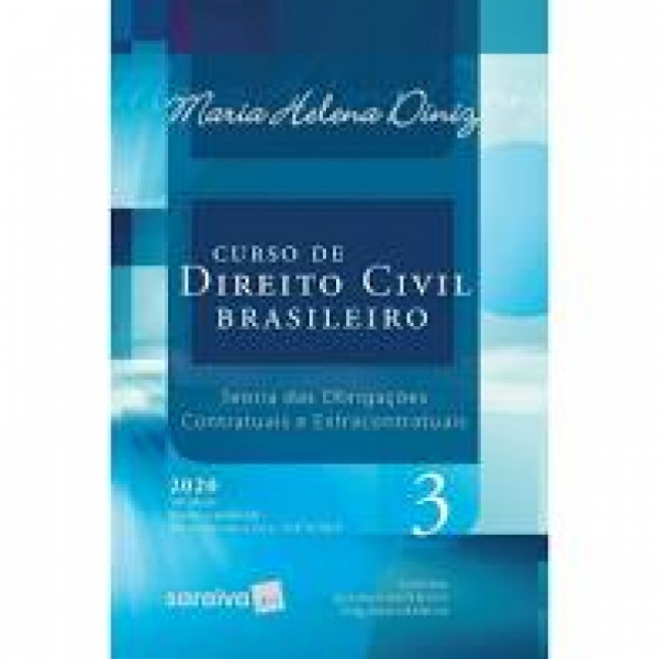 Capa de Curso de direito civil brasileiro volume III - Maria Helena Diniz