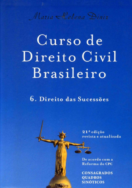 Capa de Curso de direito civil brasileiro volume VI - Maria Helena Diniz