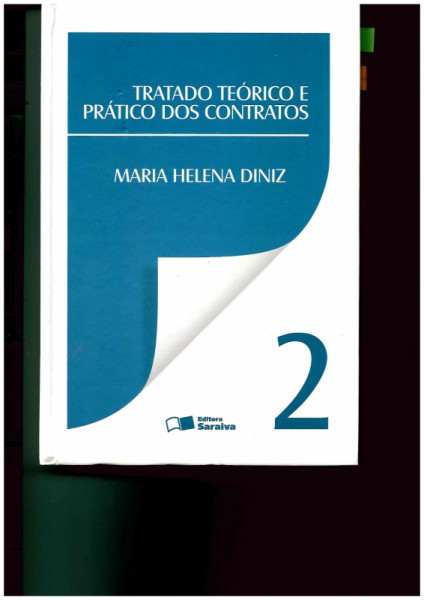 Capa de Tratado teórico e prático dos contratos volume 2 - Maria Helena Diniz