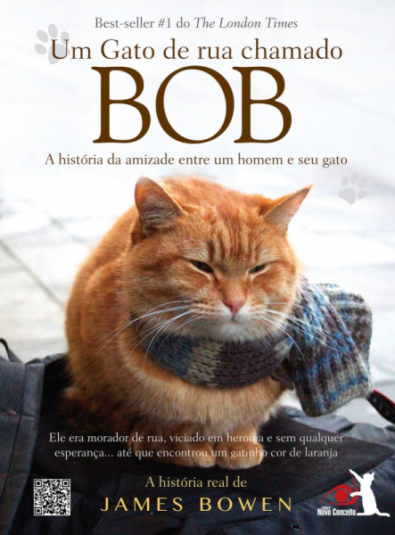 Capa de Um Gato De Rua Chamado Bob - James Bowen