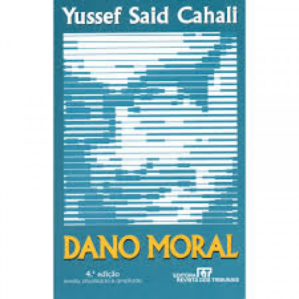 Capa de Dano moral - Yussef Said Cahali