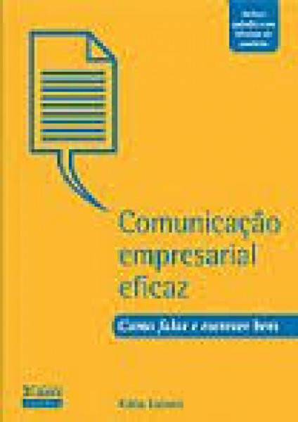 Capa de Comunicação Empresarial Eficaz - Kátia Luizani