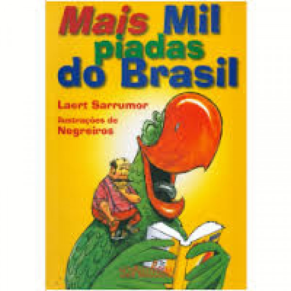 Capa de Mais de Mil Piadas do Brasil - Laert Sarrumor