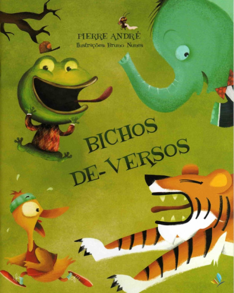 Capa de Bichos De-Versos - Pierre André