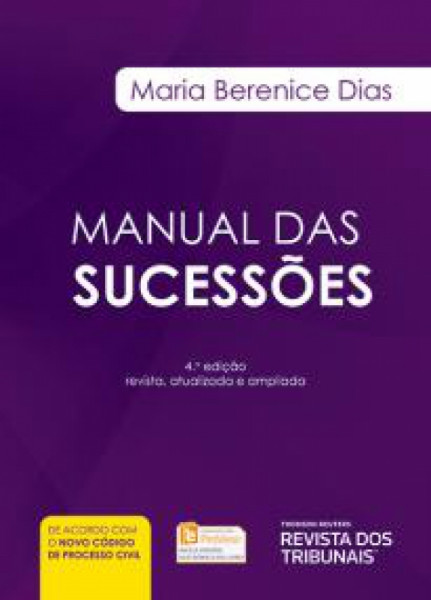 Capa de Manual das Sucessões - Maria Berenice Dias