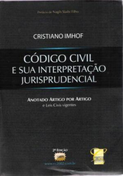 Capa de Código Civil e sua Interpretação Jurisprudencial - Cristiano Mhof