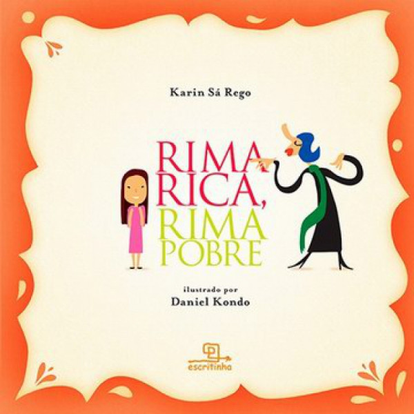 Capa de Rima Rica, Rima Pobre - Karin Sá Rego