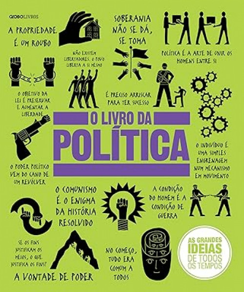 Capa de O livro da politica - Paul Kelly
