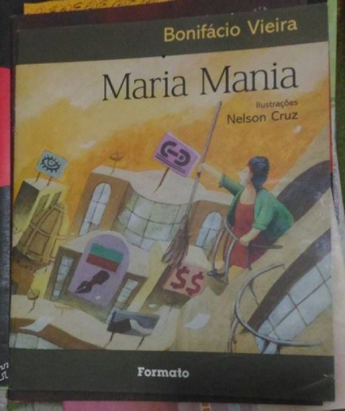 Capa de Maria Mania - Bonifácio Vieira