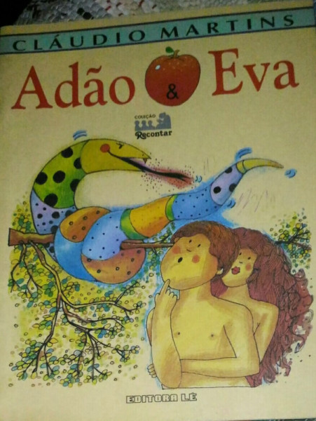 Capa de Adão e Eva - Cláudio Martins