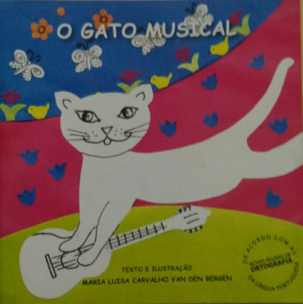 Capa de O Gato Musical - Maria Luiza C. Van Den Bergen - Da Autora
