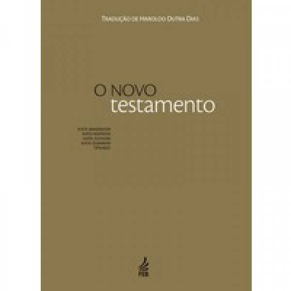 Capa de O Novo Testamento - Haroldo Dutra Dias (trad.)