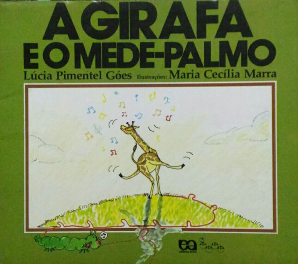 Capa de A Girafa e o Mede-Palmo - Lúcia Pimentel Goes