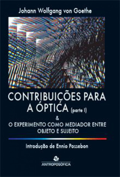 Capa de Contribuições para a óptica - Johann Wolfgang von Goethe