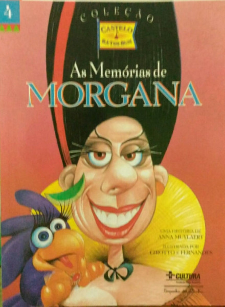 Capa de As Memórias de Morgana - Anna Muylaert