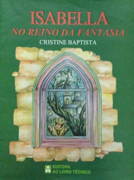 Capa de Isabella no Reino da Fantasia - Cristine Baptista