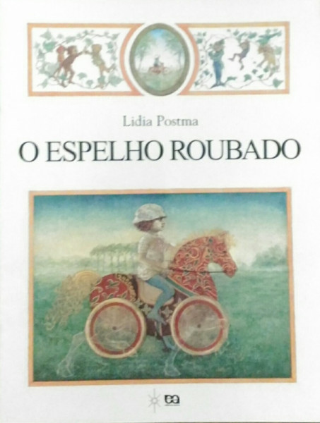 Capa de O Espelho Roubado - Lidia Postma