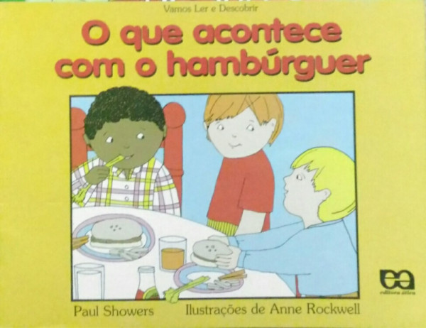 Capa de O Que Acontece Com o Hambúrguer - Paul Showers