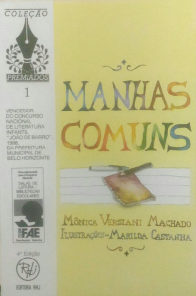 Capa de Manhas Comuns - Mônica Versiane Machado