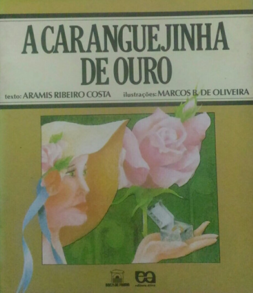 Capa de A Caraguejinha de Ouro - Aramis Ribeiro Costa