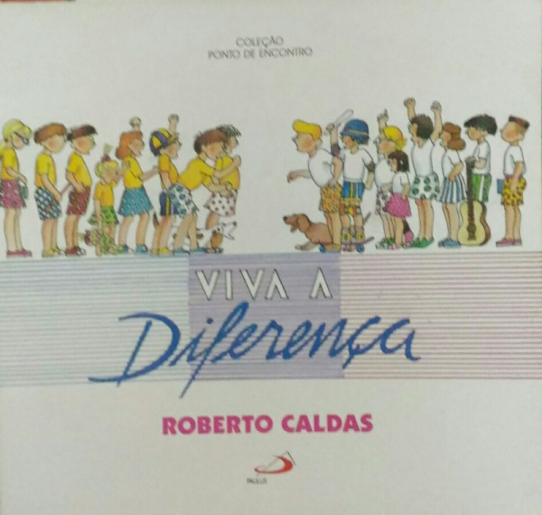 Capa de Viva a diferença - Roberto Caldas