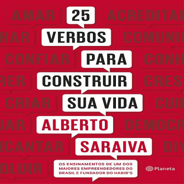 Capa de 25 verbos para construir sua vida - Alberto Saraiva