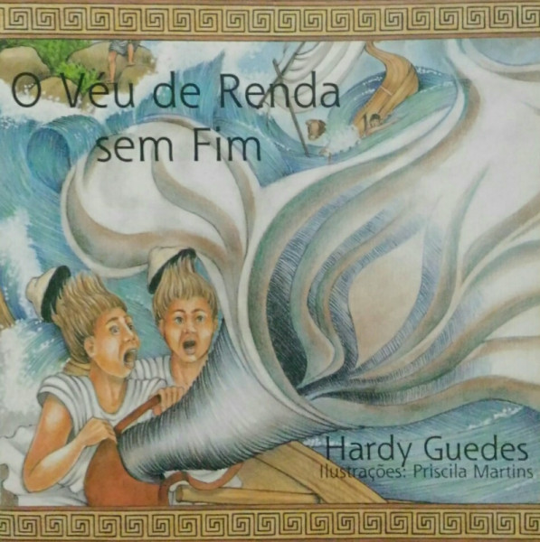 Capa de O véu de renda sem fim - Hardy Guedes