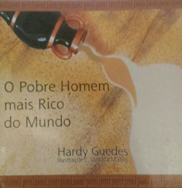 Capa de O pobre homem mais rico do mundo - Hardy Guedes
