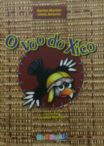 Capa de O Voo do Xico - Denise Martins; Cíntia Amorim