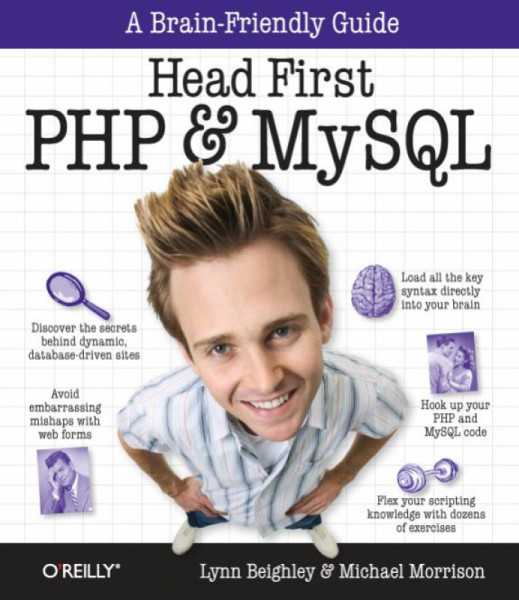 Capa de Use a Cabeça - PHP - Lynn Beighley; Michael Morrison